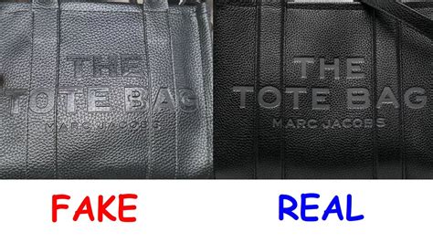 marc jacobs tote bag fake